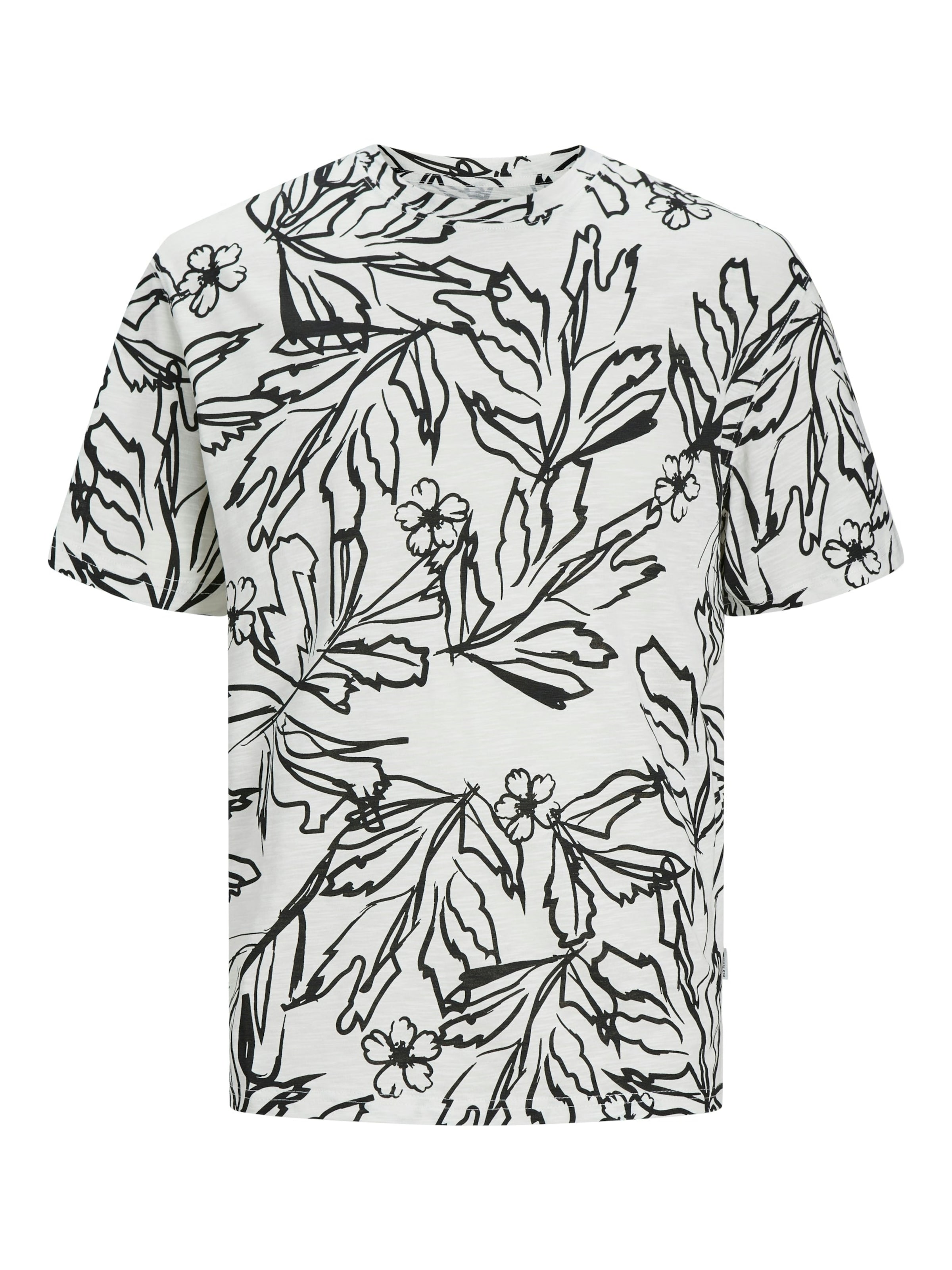 JACK & JONES T-shirt 'JORLAFAYETTE' i vit: framsida