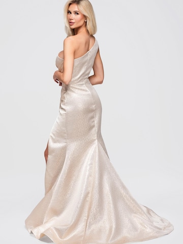 Ombre Evening dress in Gold