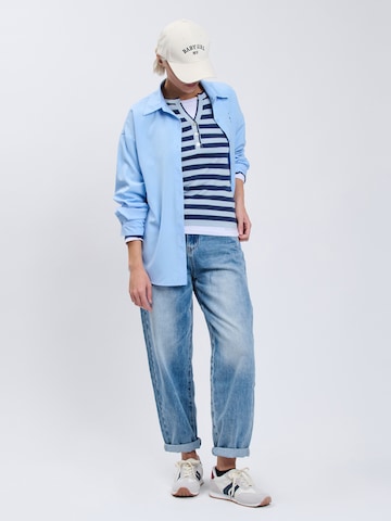 Maglietta di Influencer in blu