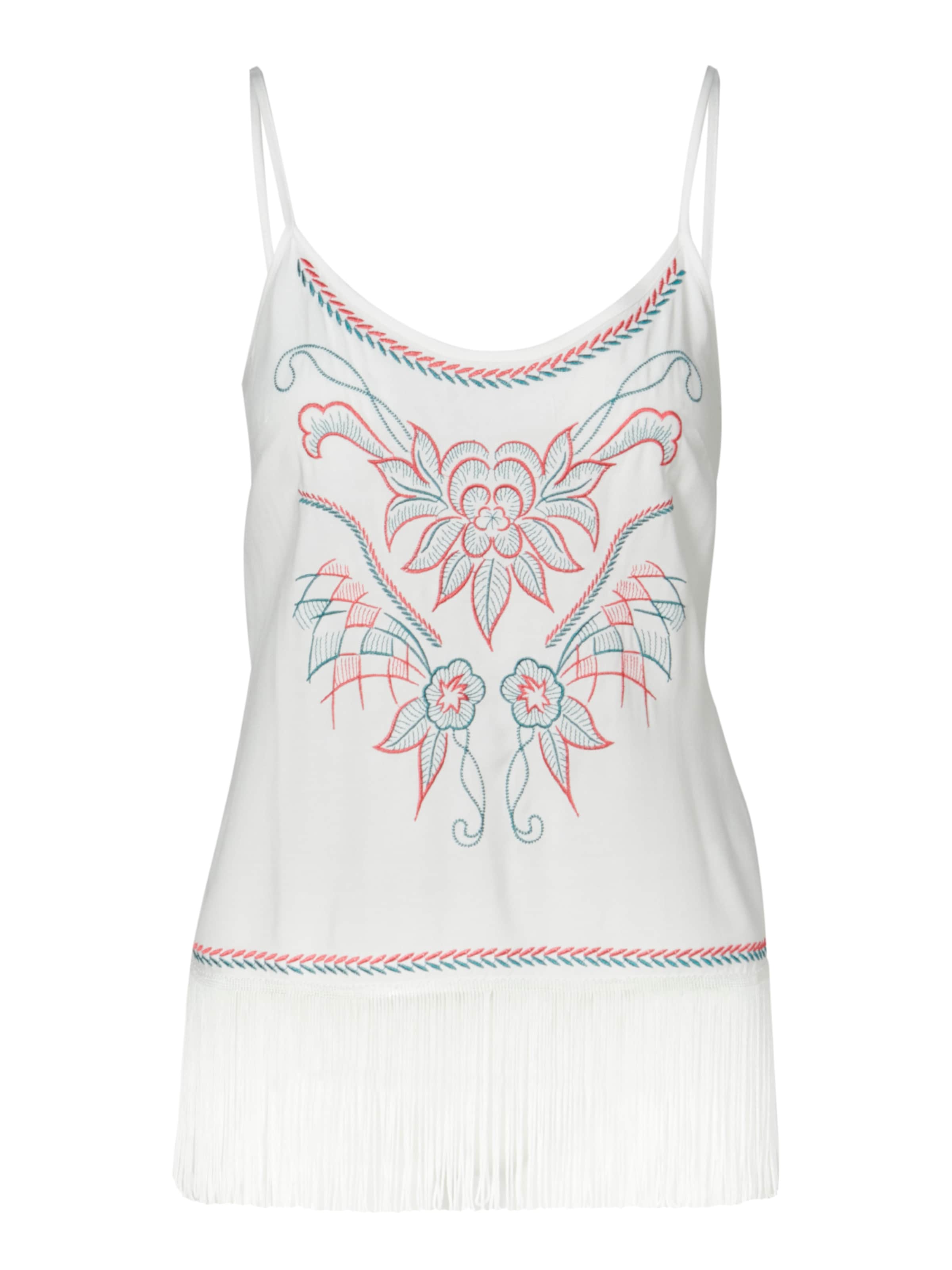 KOROSHI Top w kolorze biały: przód