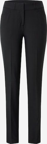 ADIDAS GOLF Slim fit Sports trousers in Black: front
