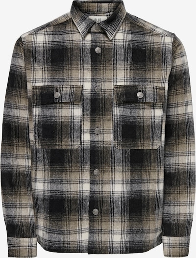 Only & Sons Välikausitakki 'Baz' koossa L värissä beige / ruskea / antrasiitti, Tuotenäkymä