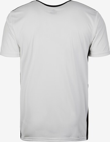 T-Shirt fonctionnel 'Entrada' ADIDAS SPORTSWEAR en blanc