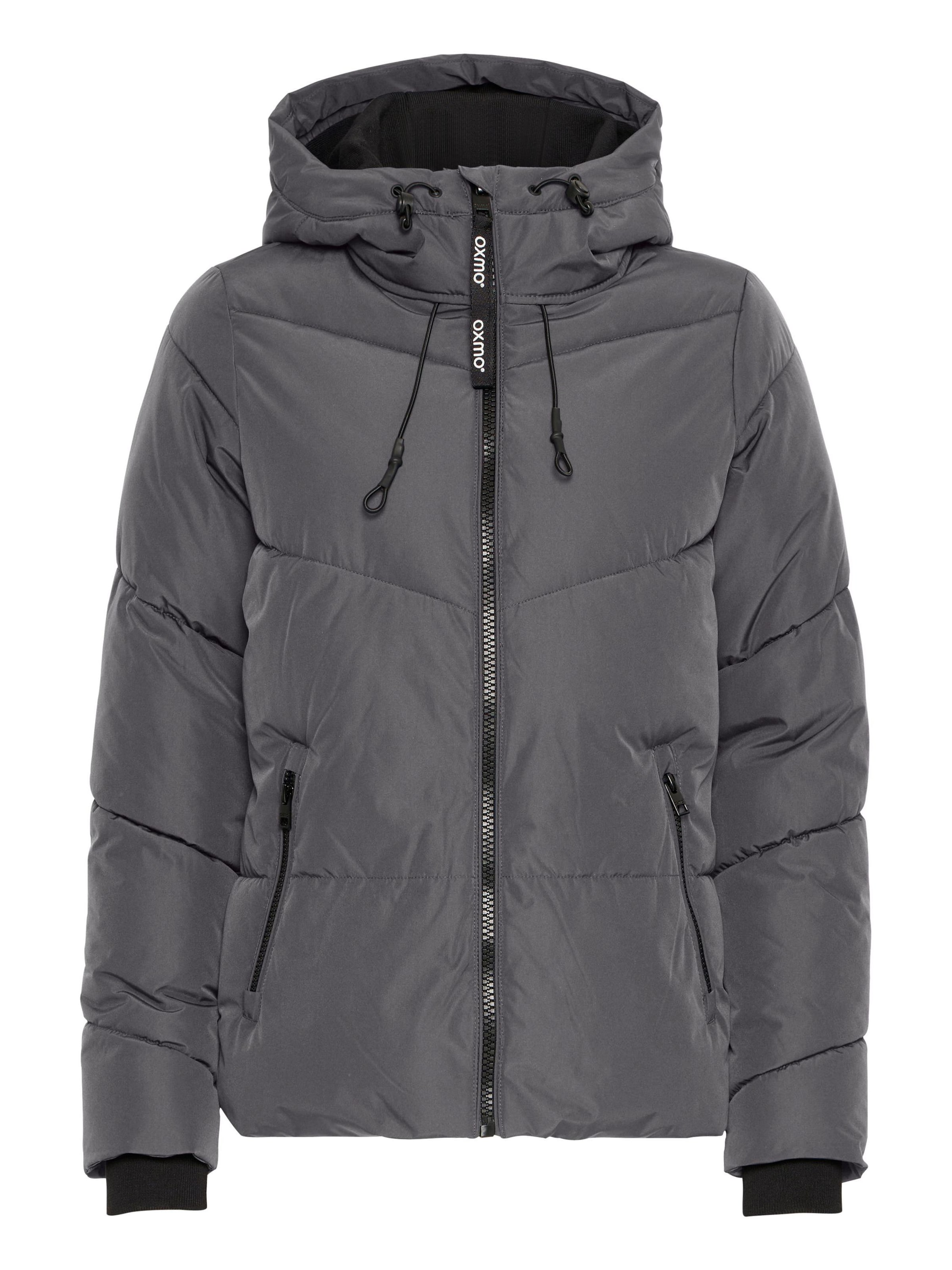 Oxmo Jacke ' JUCHENA ' in Grau: Vorderseite