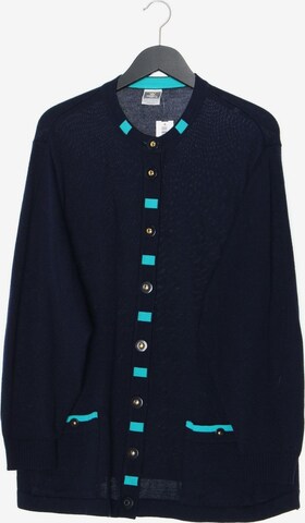 Freya Sweater & Cardigan in 4XL in Blue: front
