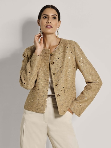 Blazer MADELEINE en beige : devant