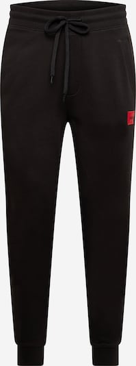 HUGO Red Панталон 'Doak' в светлочервено / черно, Преглед на продукта