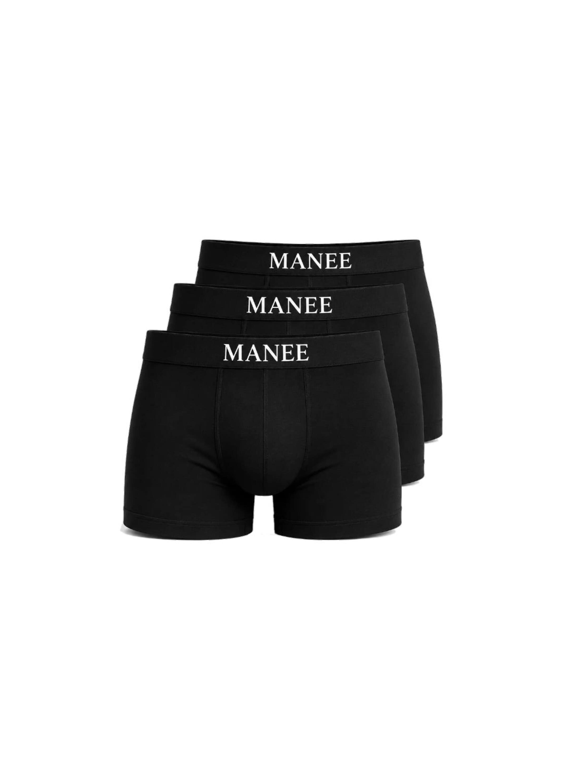 MANEE Boxershorts‌‌‌‌ in Schwarz: Vorderseite