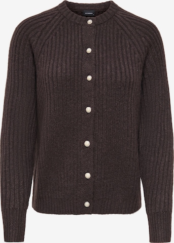 ONLY Strickjacke 'ONLKalibu' in Braun: Vorderseite
