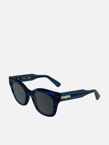 Longchamp - Gafas de sol en azul: frente