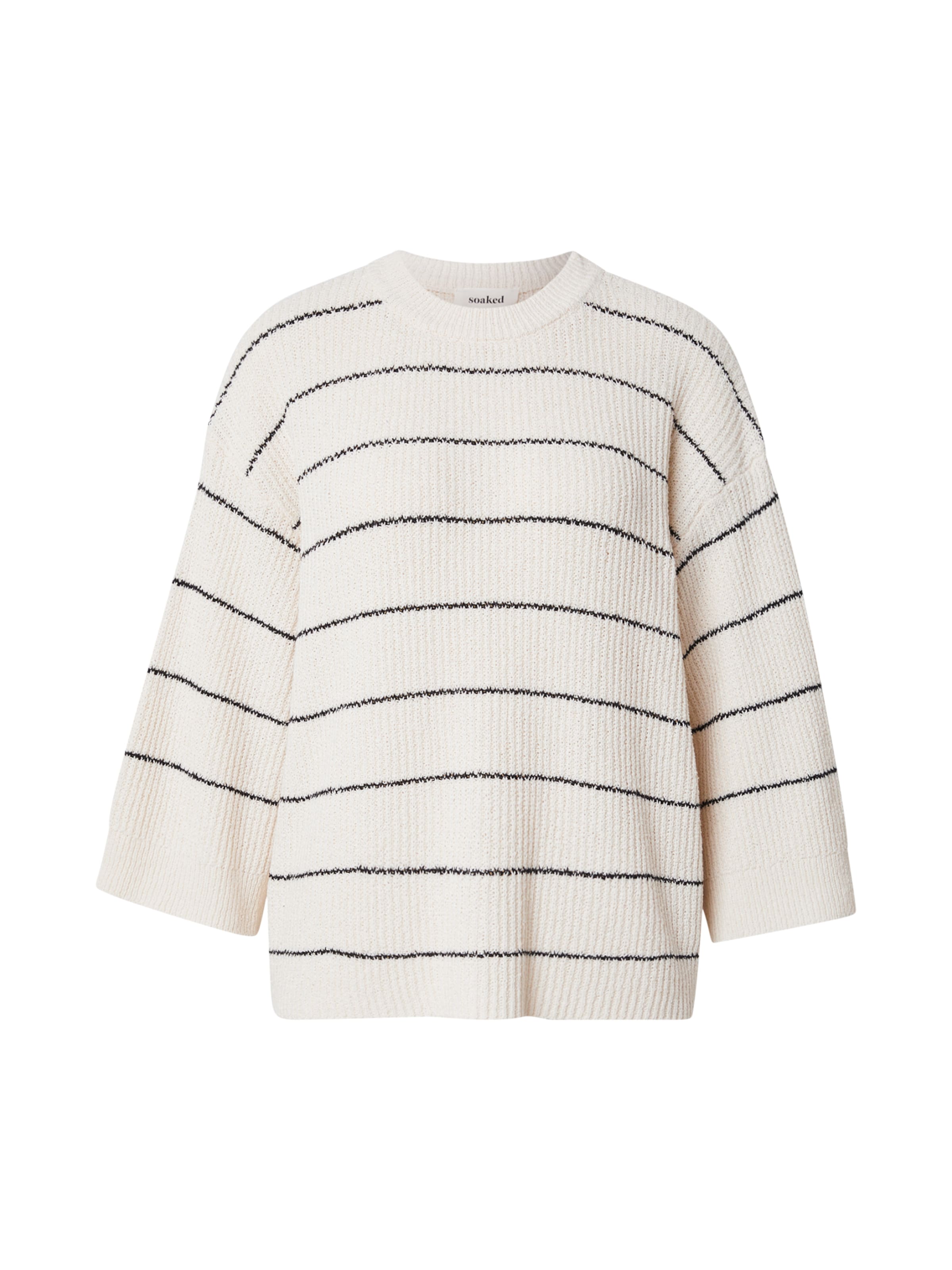 Pull-over 'Winta' SOAKED IN LUXURY en blanc : devant