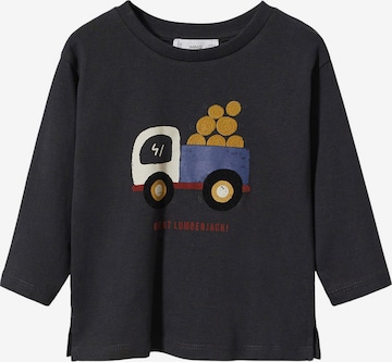 MANGO KIDS Shirt 'MONTANA' in Grijs: voorkant