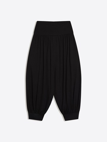 Bershka Barrel Hose in Schwarz