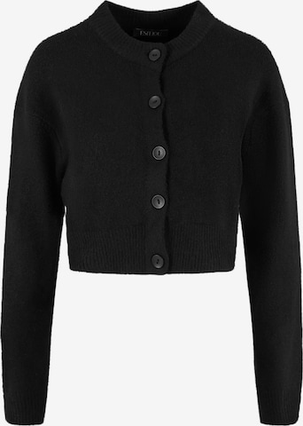 Urban Classics Gebreid vest in Zwart: voorkant