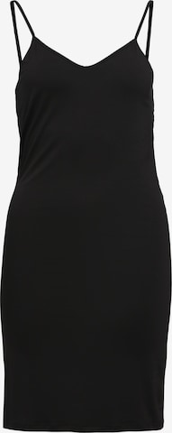 OBJECT Jurk 'Leena' in Zwart: voorkant