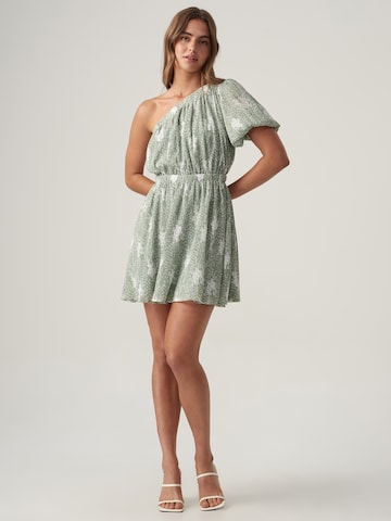 The Fated Dress 'QUINCY' in Green: front