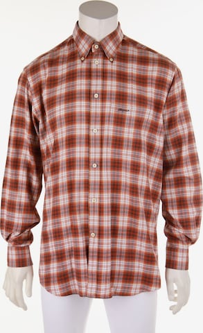 BOGNER Button Up Shirt in L in Brown: front