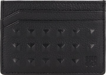 HUGO Wallet 'Elliott' in Black: front