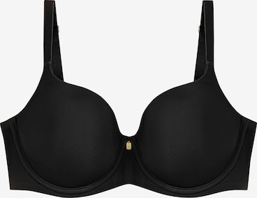 TRIUMPH T-shirt Bra 'Body Make-Up Essentials' in Black: front