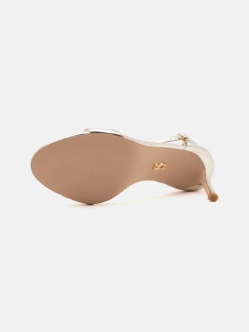 STEVE MADDEN Σανδάλι με λουράκια 'Necy' σε χρυσό