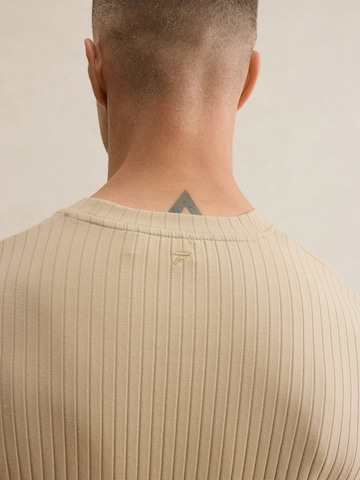 DAN FOX APPAREL Тениска 'Alwin' в бежово
