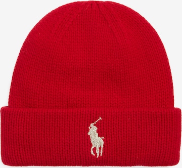 Polo Ralph Lauren Beanie in Red: front