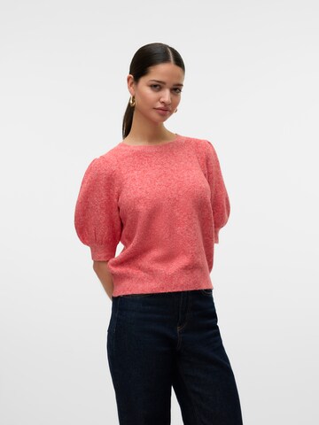 VERO MODA Trui 'VMDOFFY' in Rood: voorkant