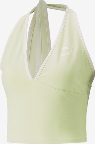 PUMA Top in Green: front