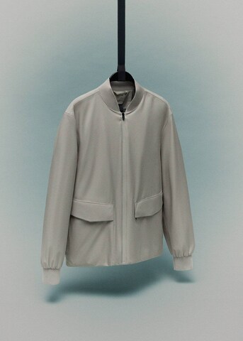 MANGO MAN Between-Season Jacket 'Rill' in Grey