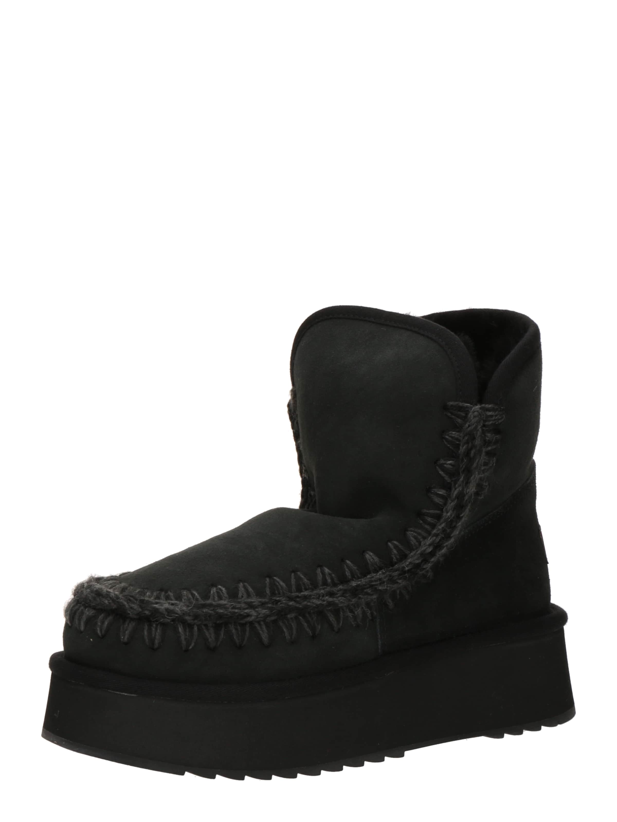 MOU Boots in Black: front