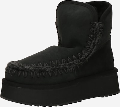 Botine MOU pe negru, Vizualizare produs