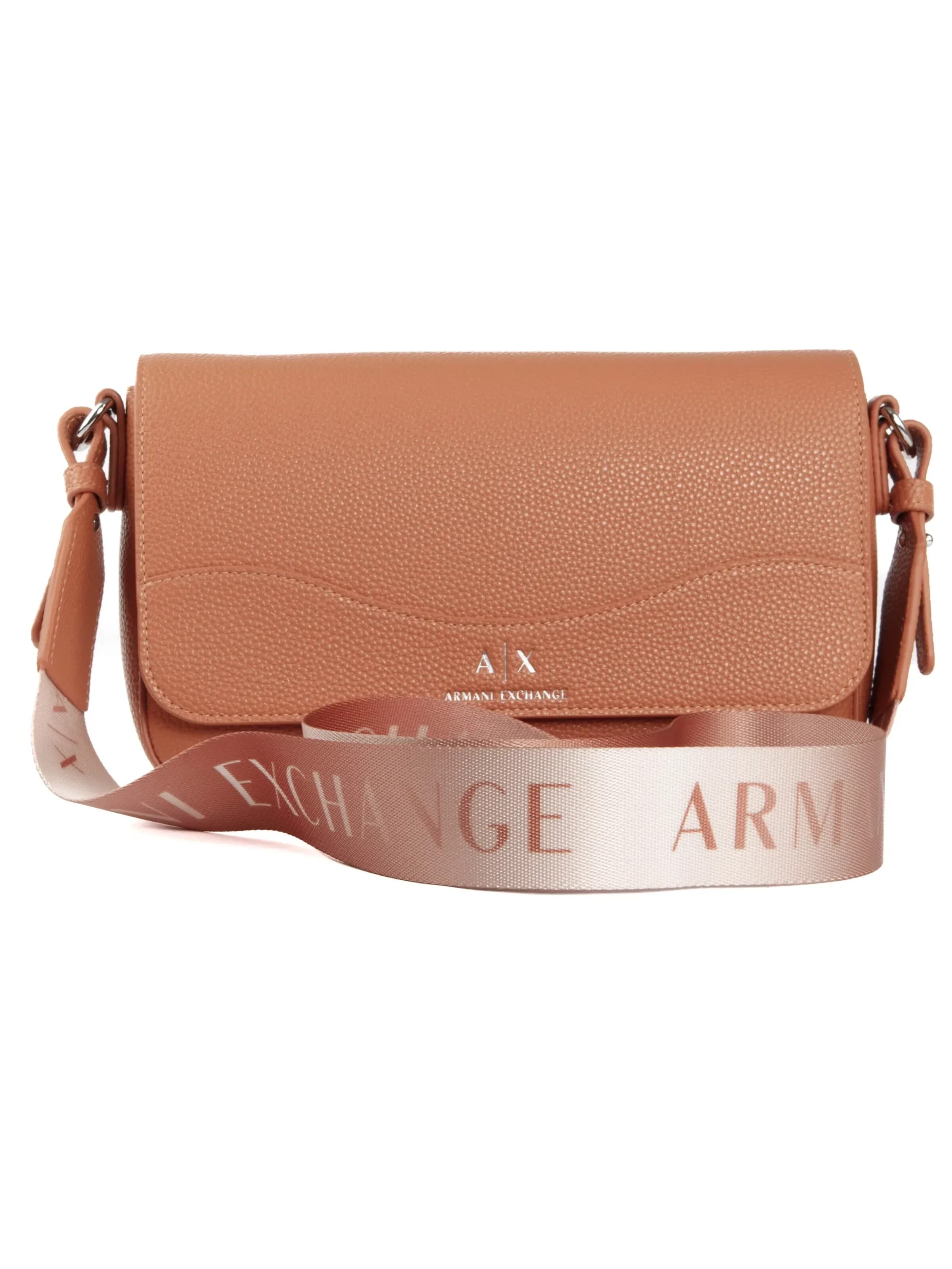 ARMANI Schoudertas 'Signature' in Bruin