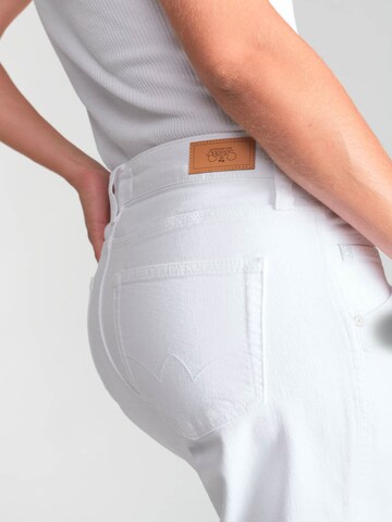 Le Temps Des Cerises Loosefit Jeans in Wit