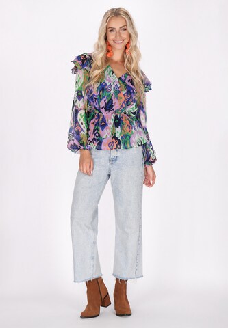 Camicia da donna di IZIA in blu