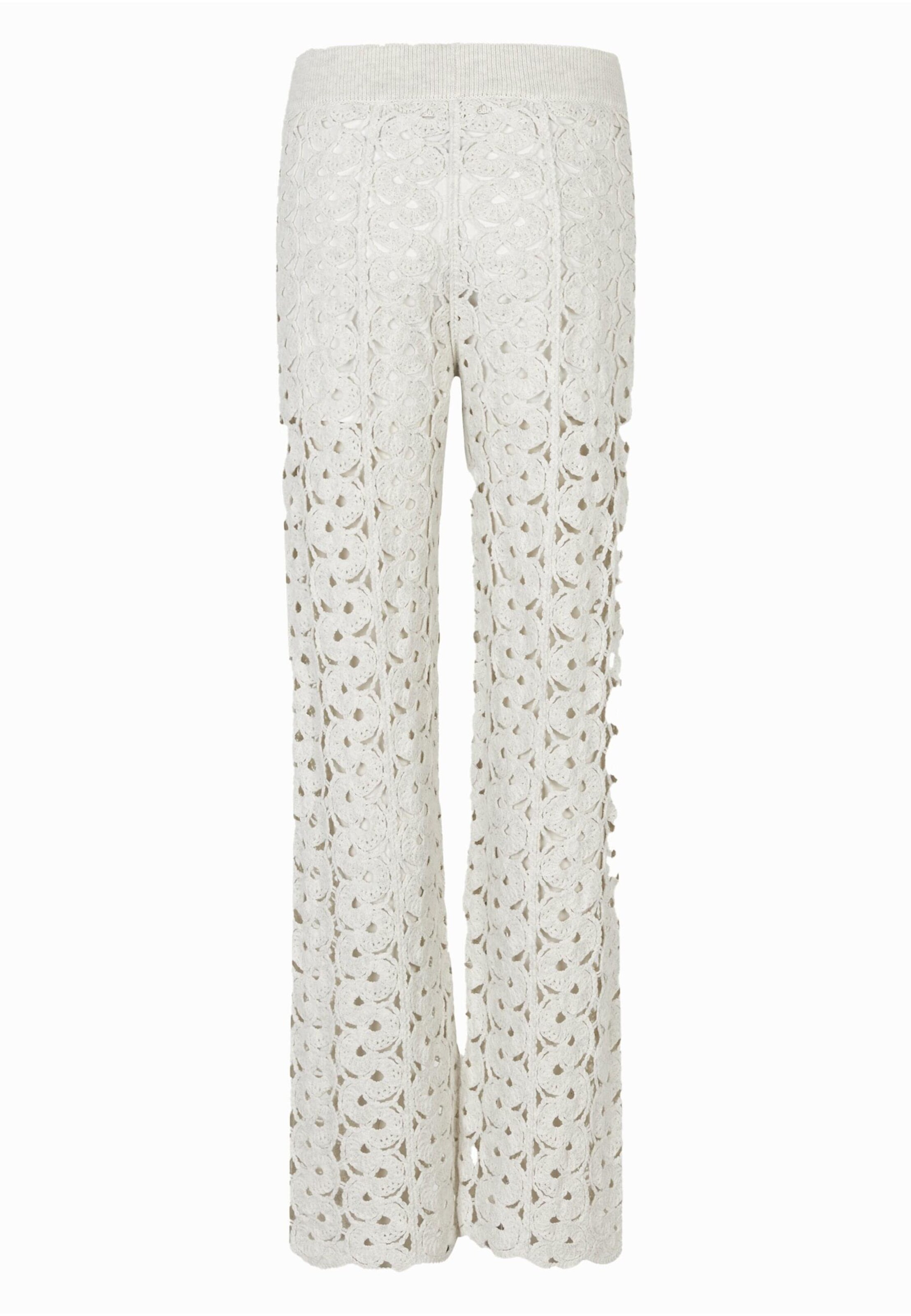 SECOND FEMALE Normalny krój Spodnie 'Coralie' w kolorze szary