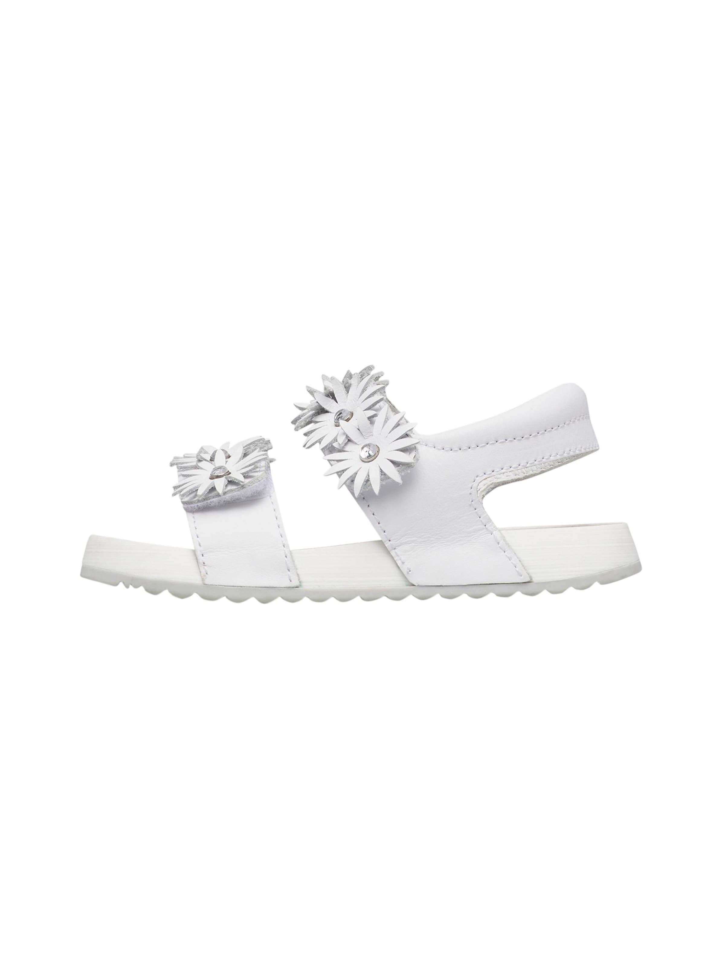 NATURINO Sandalen 'LUNIA' in Wit: voorkant