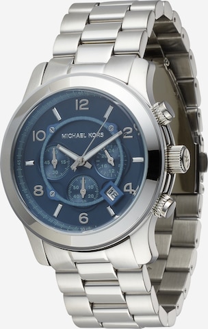 Montre à affichage analogique 'RUNWAY' Michael Kors en argent : devant