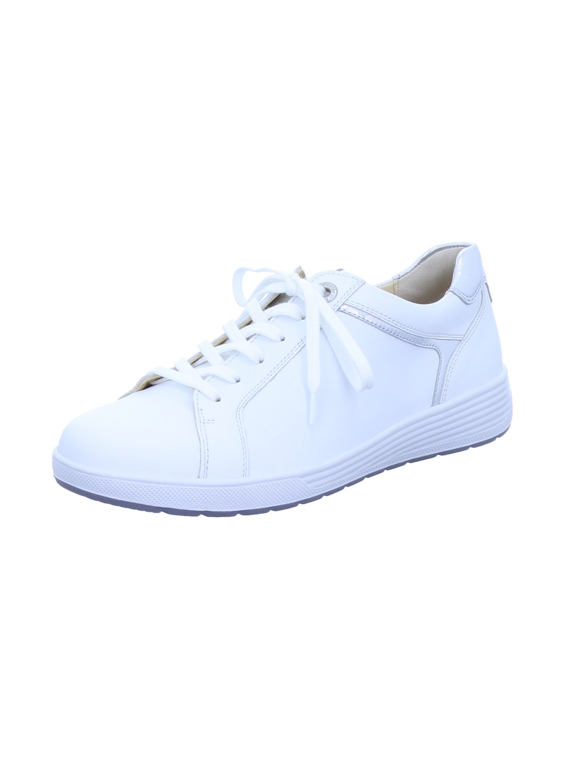 Ganter Schnürschuh 'Gerda' in Weiß: Vorderseite