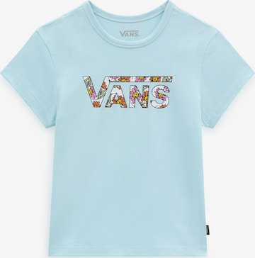 T-shirt VANS en bleu : devant