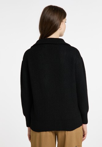 DreiMaster Vintage Knit cardigan in Black