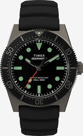 TIMEX Analoog horloge 'Deepwater Reef 200' in Zwart: voorkant