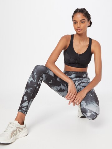 Reebok Skinny Workout Pants 'Meet You There' in Black