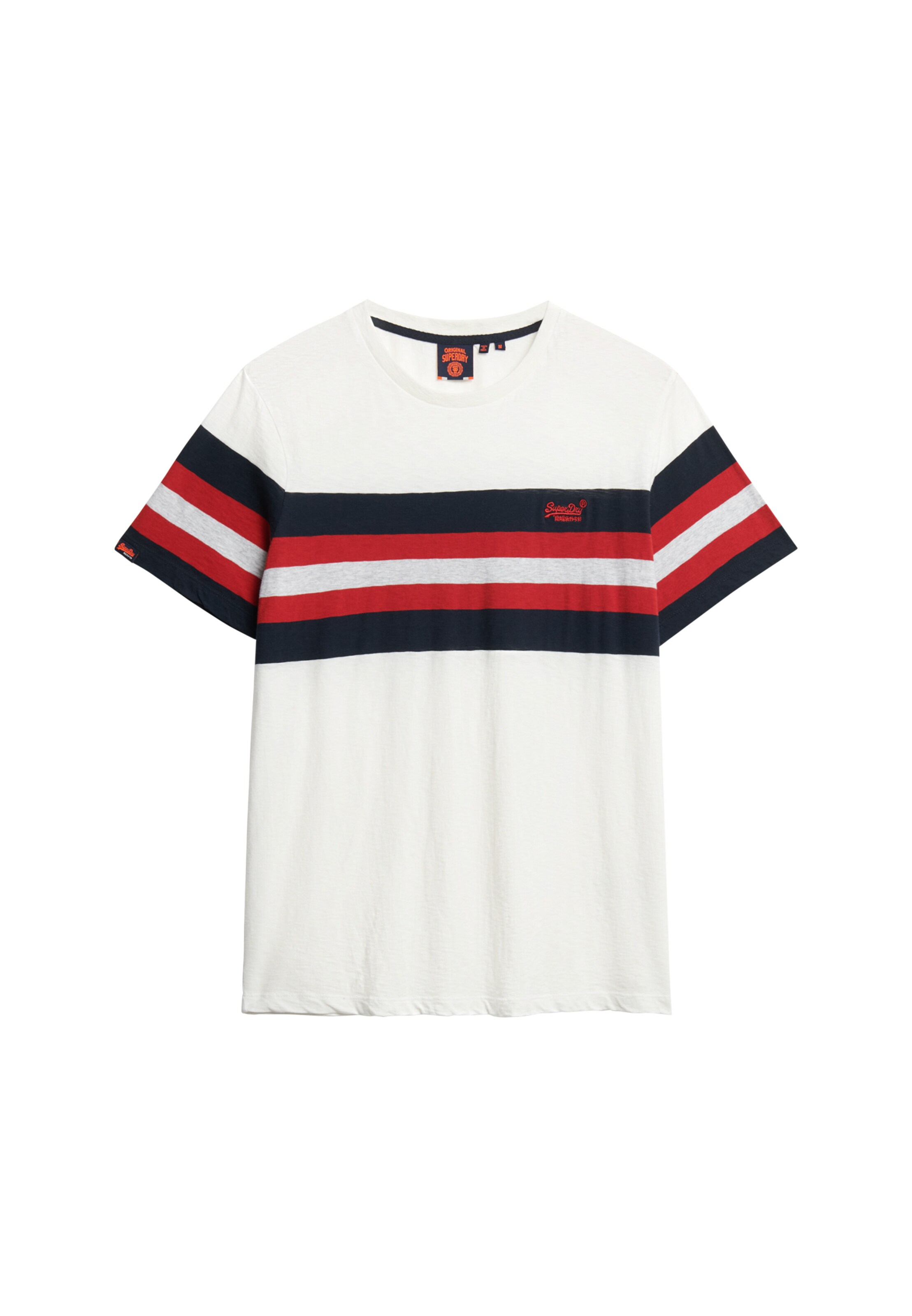 T-Shirt 'Essentials' Superdry en blanc : devant