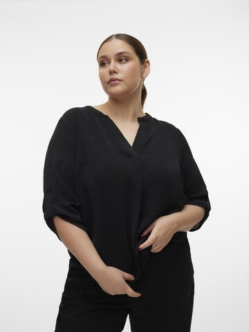 Vero Moda Curve Bluse in Schwarz