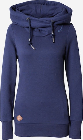 Ragwear Sweatshirt 'GRIPY BOLD' in Blue: front