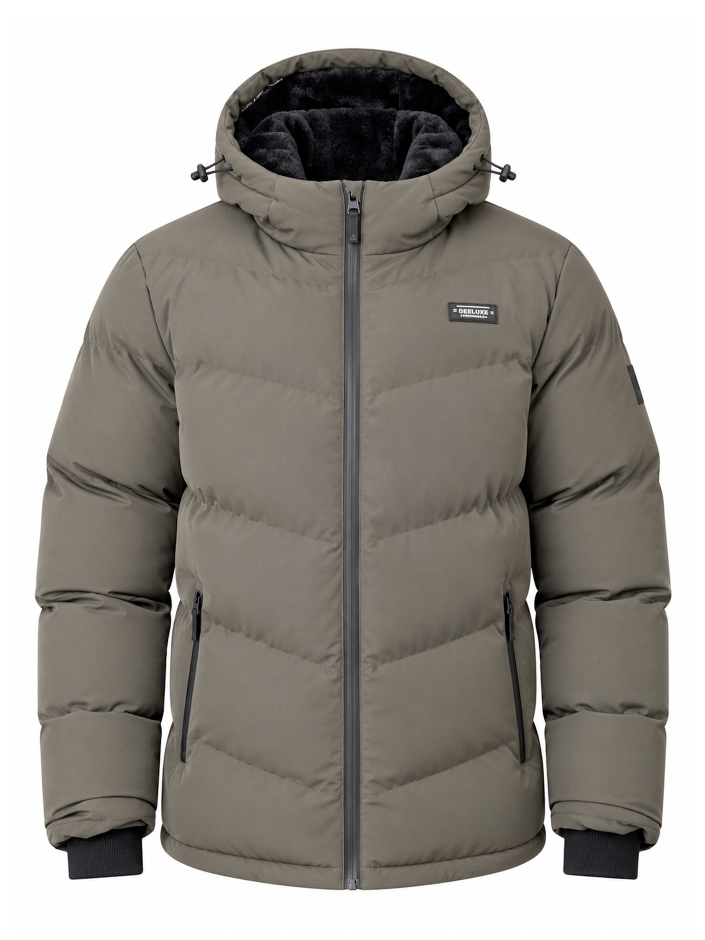 Manteau Deeluxe en vert : devant