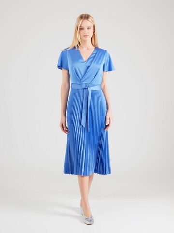 COMMA Jurk in Blauw: voorkant