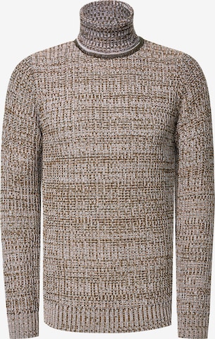 Rusty Neal Pullover in Braun: predná strana