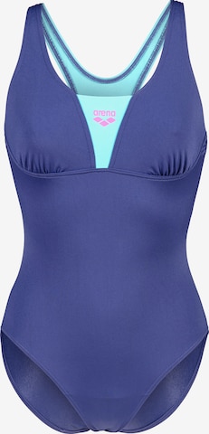 Costume intero 'SOLID CONTROL PRO' di ARENA in blu: frontale