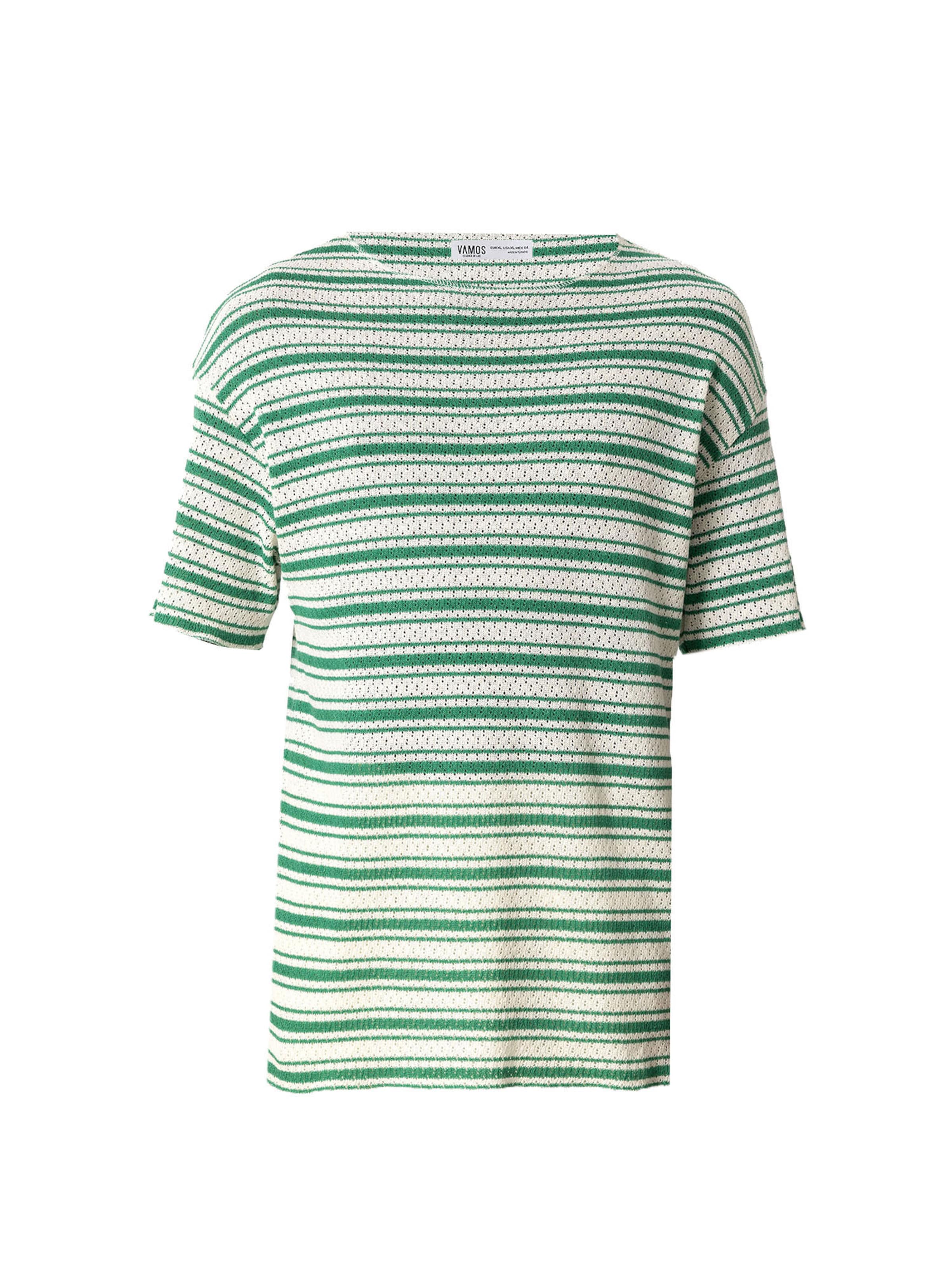 VAMOS CLO T-shirt &#x27;Colorado Springs&#x27; i grön: framsida